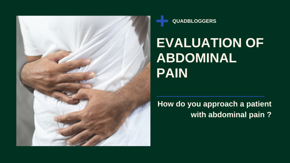 evaluation of abdominal pain
